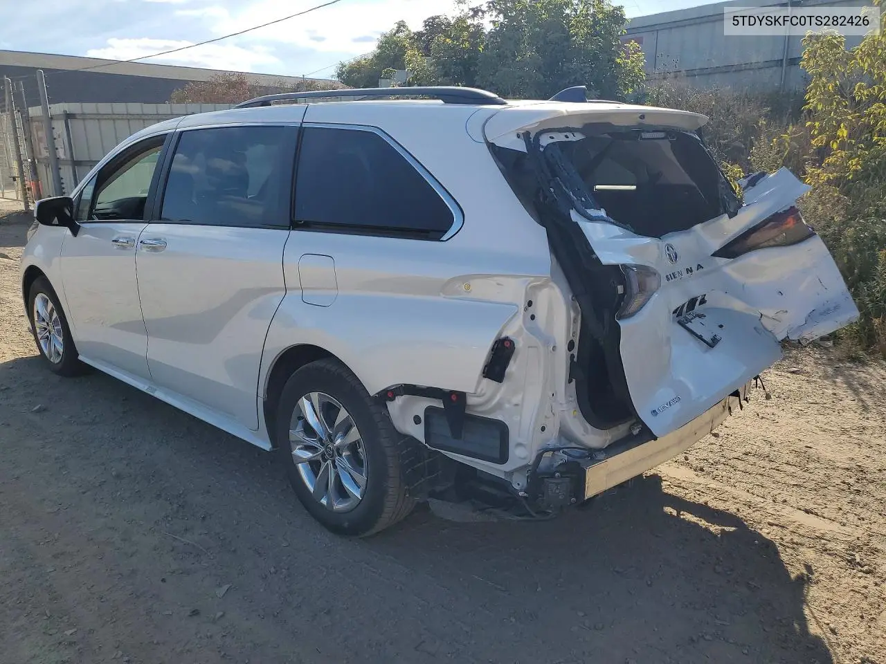 2026 TOYOTA SIENNA VIN 5TDYSKFC0TS282426 — фото 2