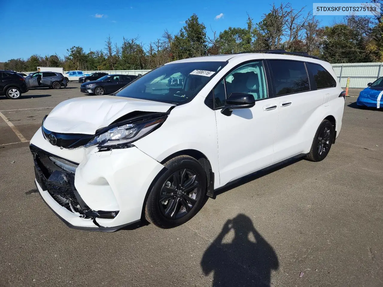 TOYOTA SIENNA 2026, VIN 5TDXSKFC0TS275133
