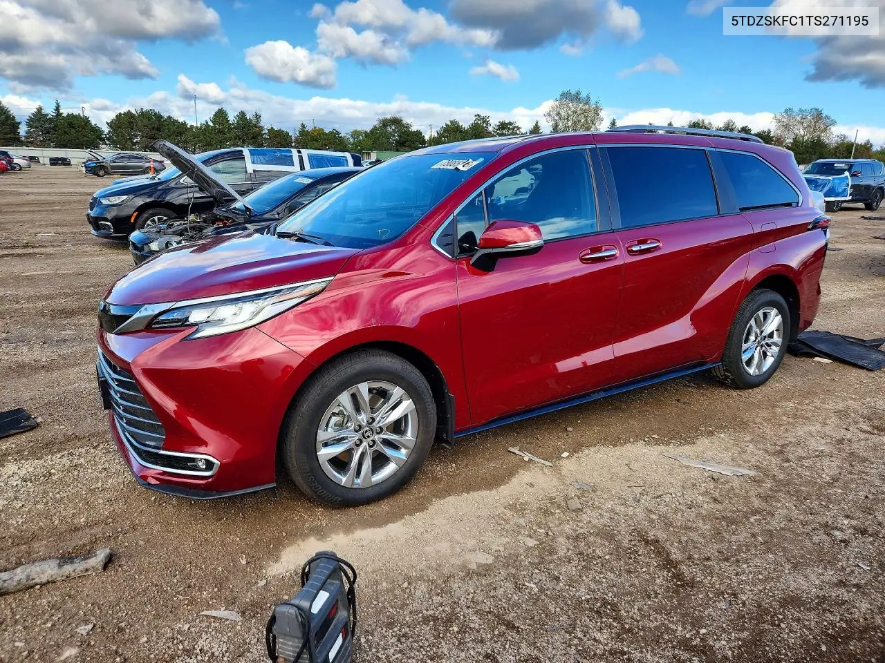 TOYOTA SIENNA 2026, VIN 5TDZSKFC1TS271195