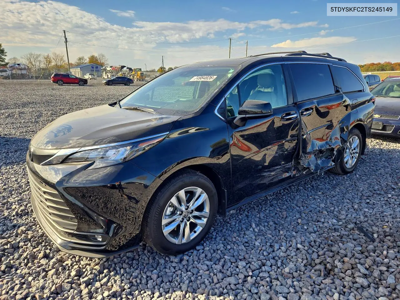 TOYOTA SIENNA 2026, VIN 5TDYSKFC2TS245149