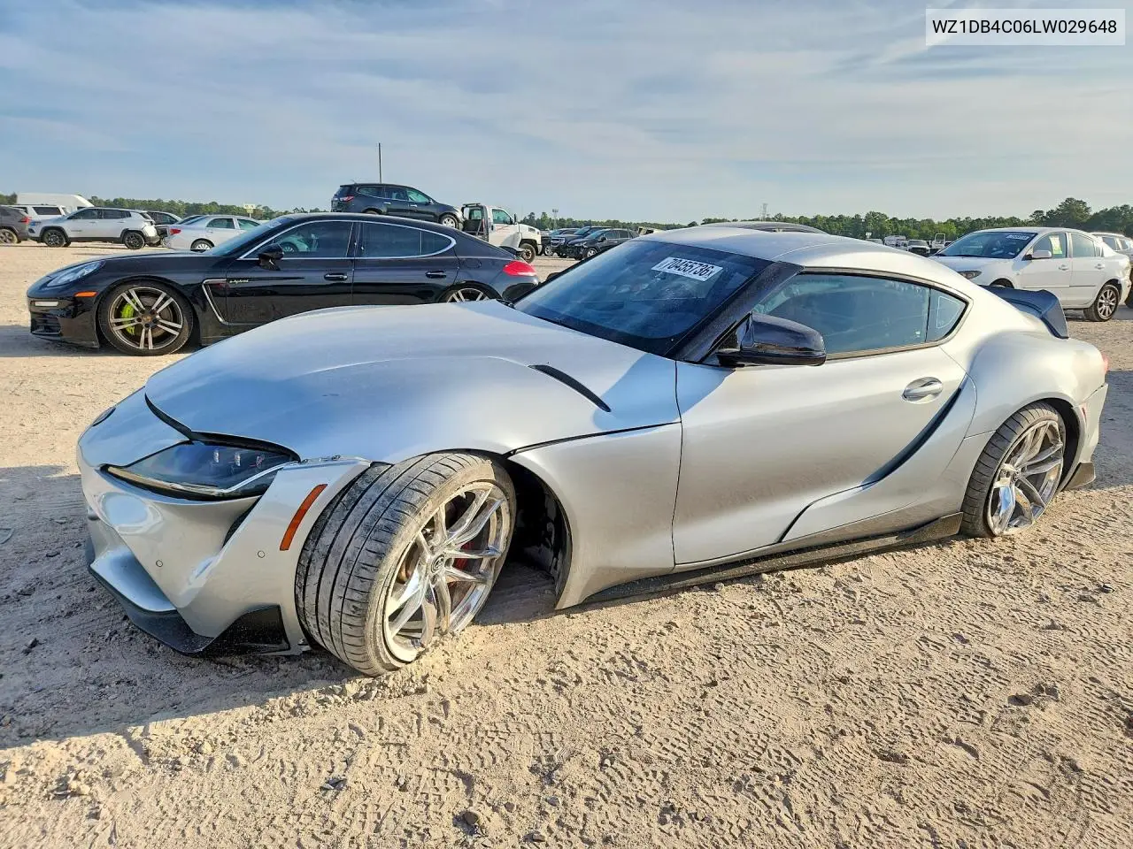 TOYOTA SUPRA 2020, VIN WZ1DB4C06LW029648