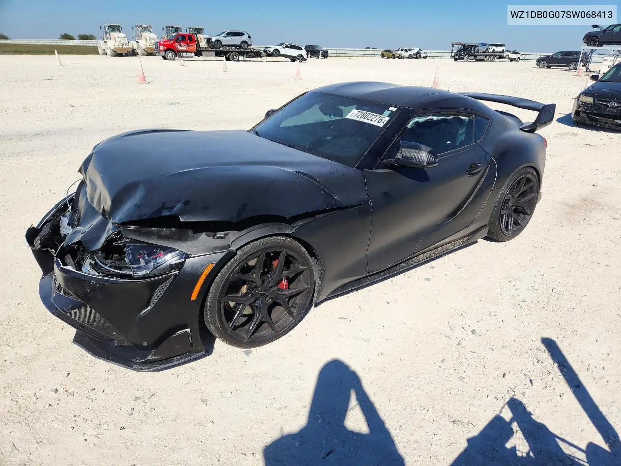 TOYOTA SUPRA 2025, VIN WZ1DB0G07SW068413