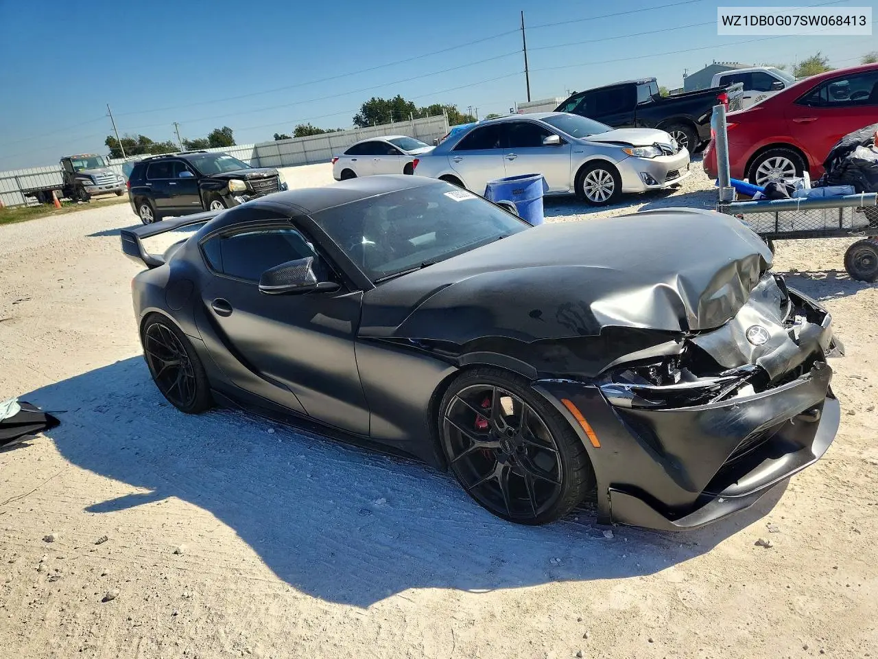 2025 TOYOTA SUPRA VIN WZ1DB0G07SW068413 — фото 4