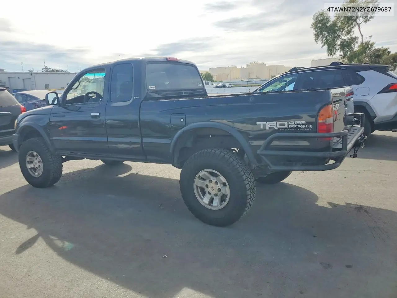 2000 TOYOTA TACOMA VIN 4TAWN72N2YZ679687 — фото 2