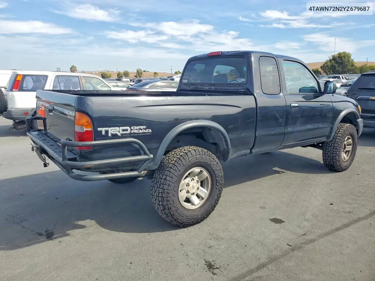 2000 TOYOTA TACOMA VIN 4TAWN72N2YZ679687 — фото 3