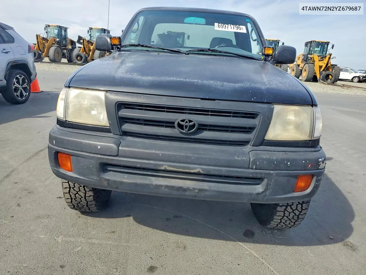 2000 TOYOTA TACOMA VIN 4TAWN72N2YZ679687 — фото 5