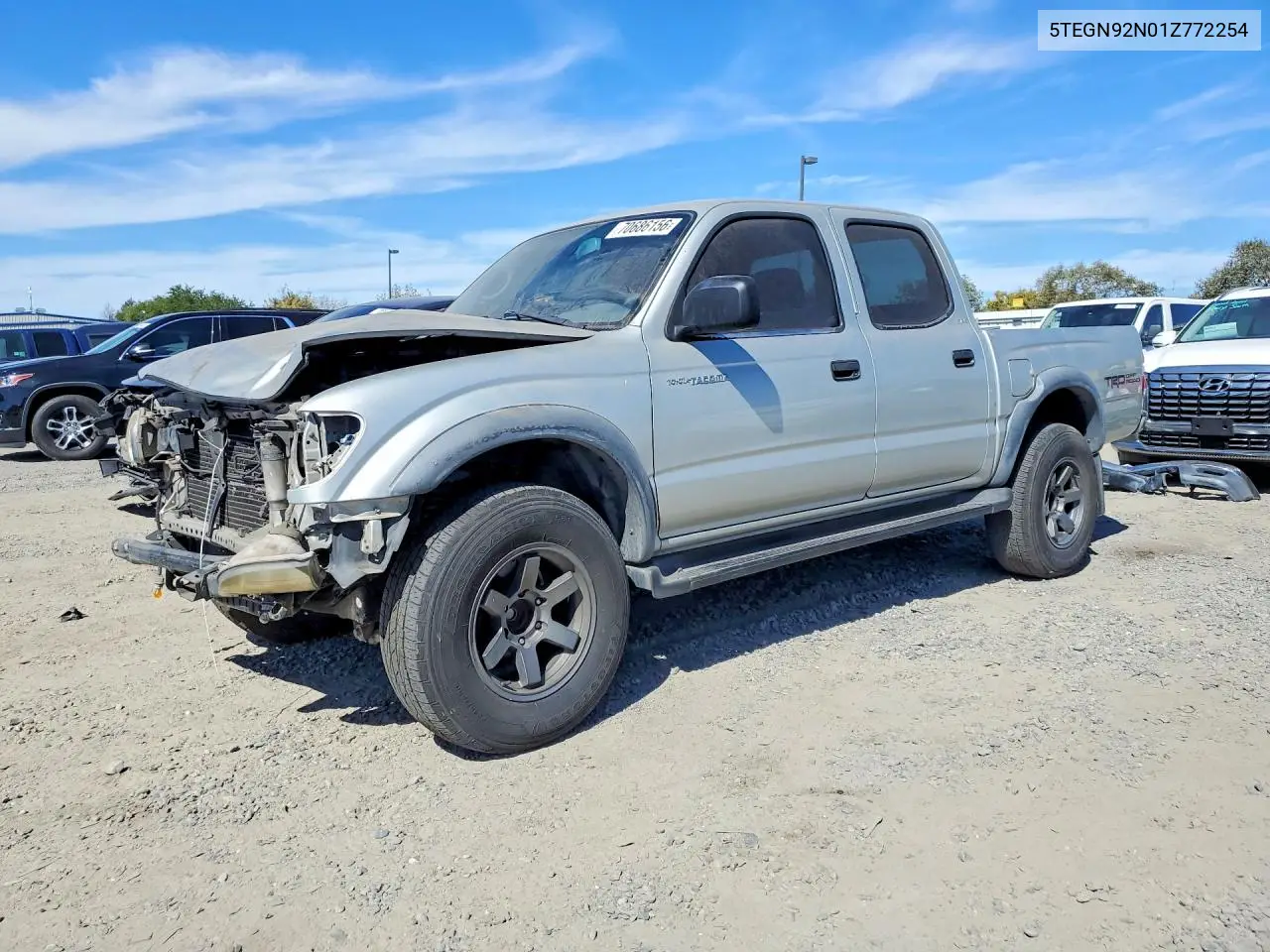 TOYOTA TACOMA 2001, VIN 5TEGN92N01Z772254