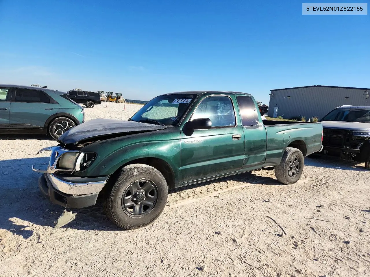 TOYOTA TACOMA 2001, VIN 5TEVL52N01Z822155