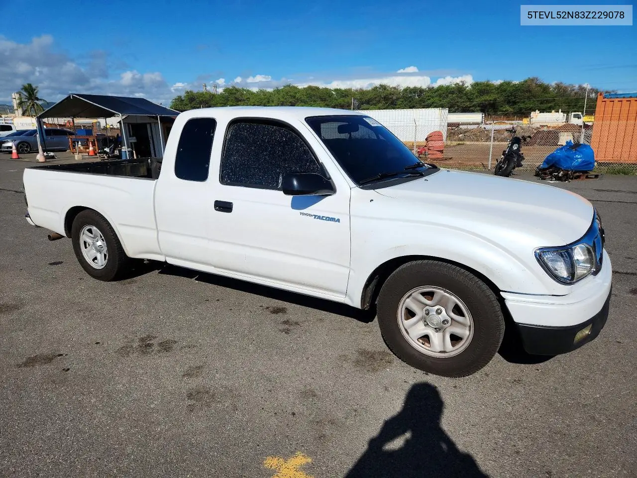 2003 TOYOTA TACOMA VIN 5TEVL52N83Z229078 — фото 4