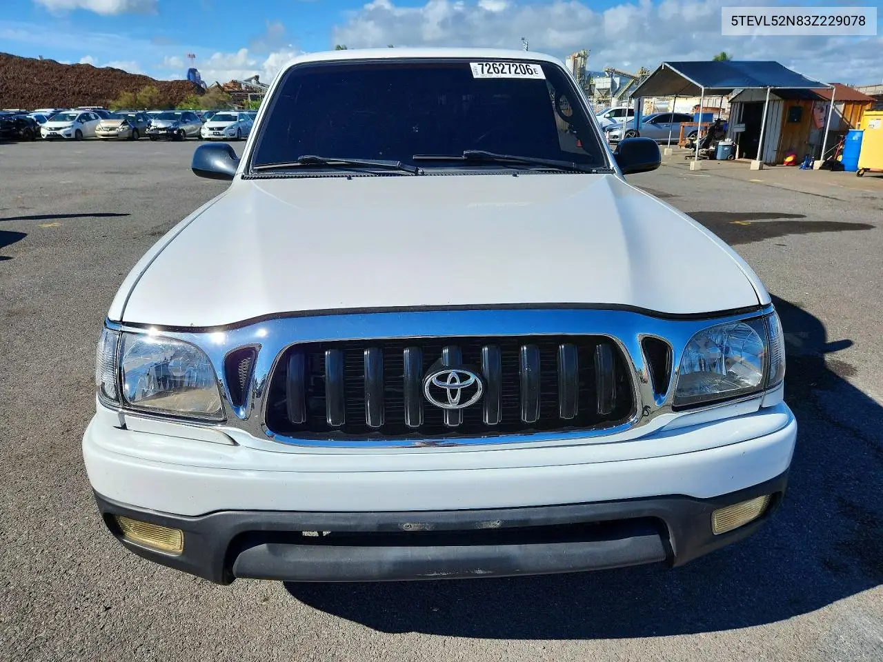 2003 TOYOTA TACOMA VIN 5TEVL52N83Z229078 — фото 5