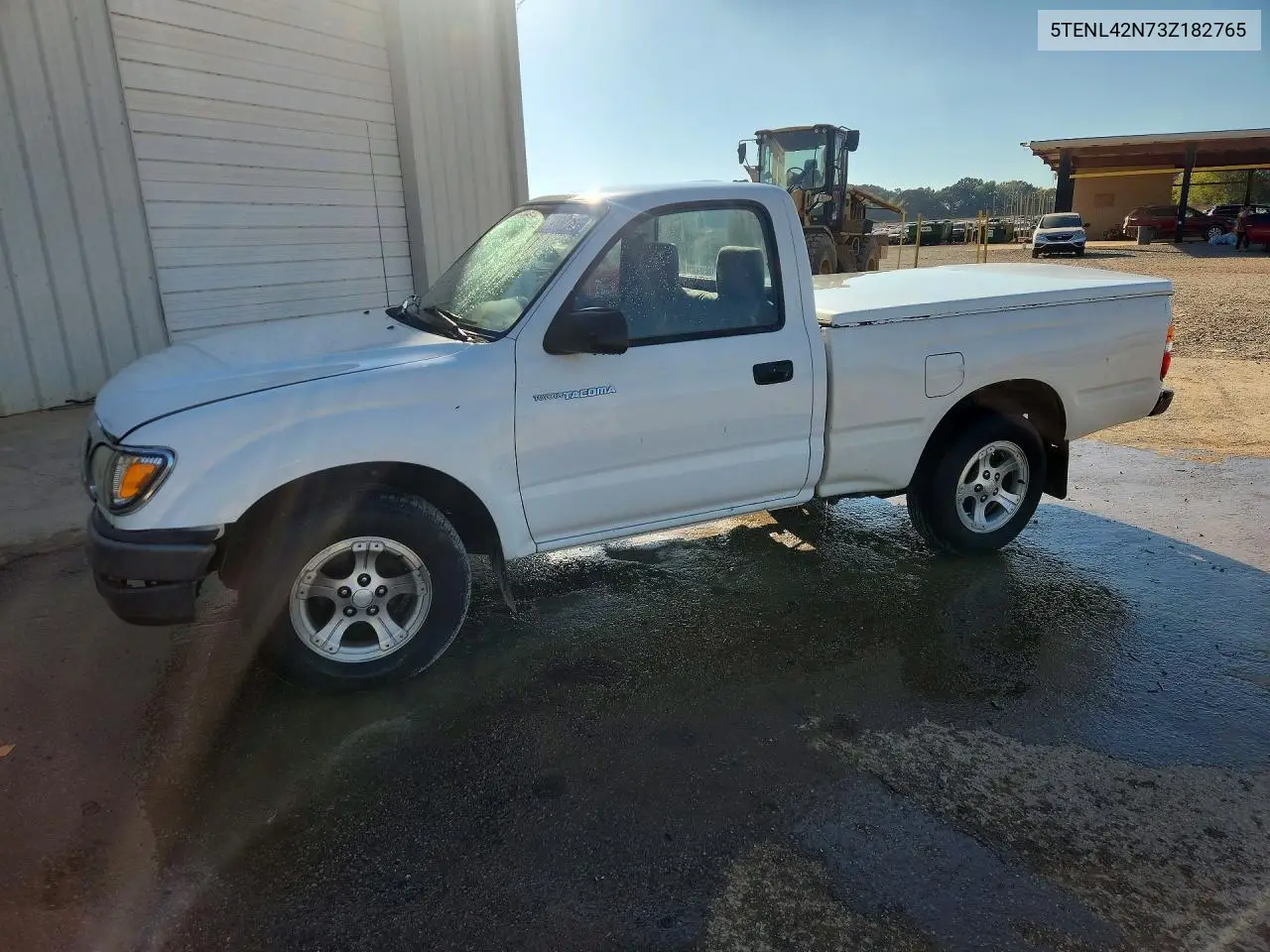 TOYOTA TACOMA 2003, VIN 5TENL42N73Z182765