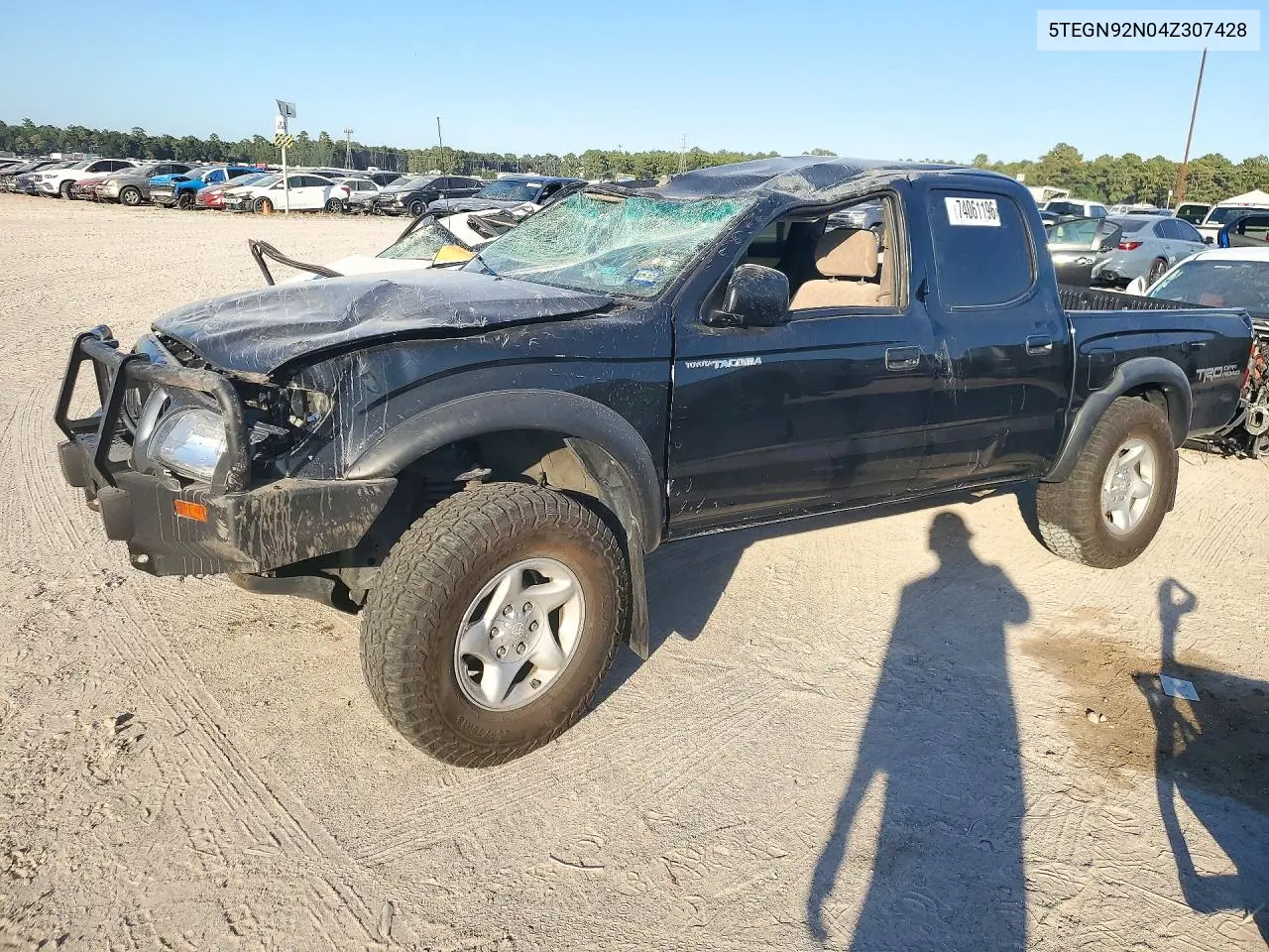 TOYOTA TACOMA 2004, VIN 5TEGN92N04Z307428