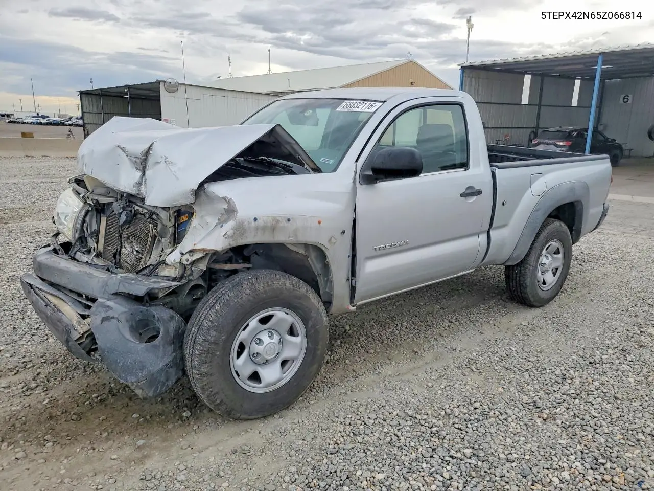 TOYOTA TACOMA 2005, VIN 5TEPX42N65Z066814