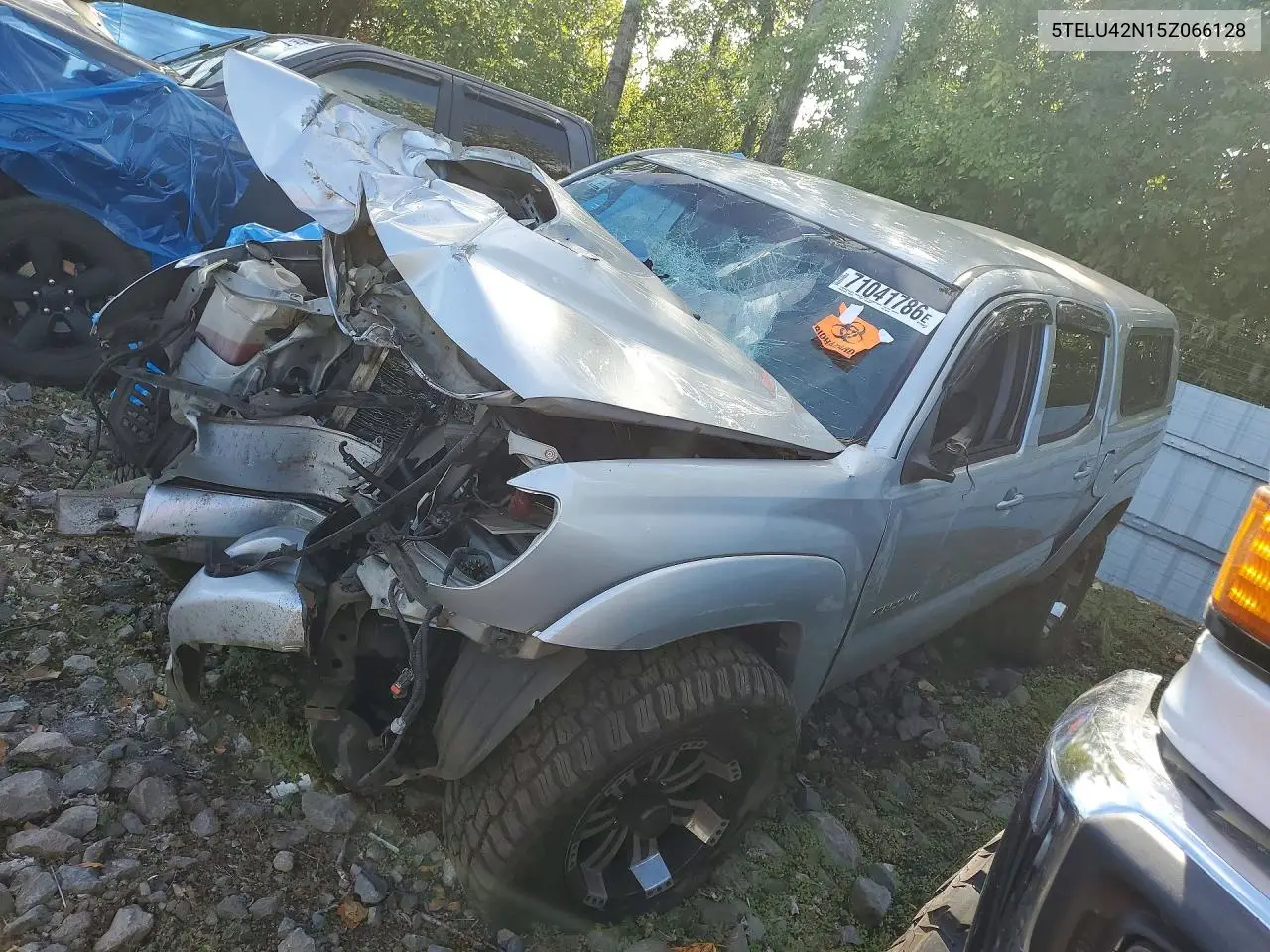 TOYOTA TACOMA 2005, VIN 5TELU42N15Z066128