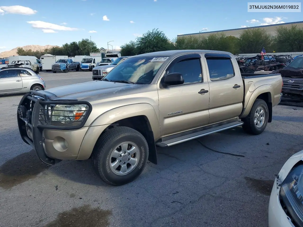 TOYOTA TACOMA 2006, VIN 3TMJU62N36M019832