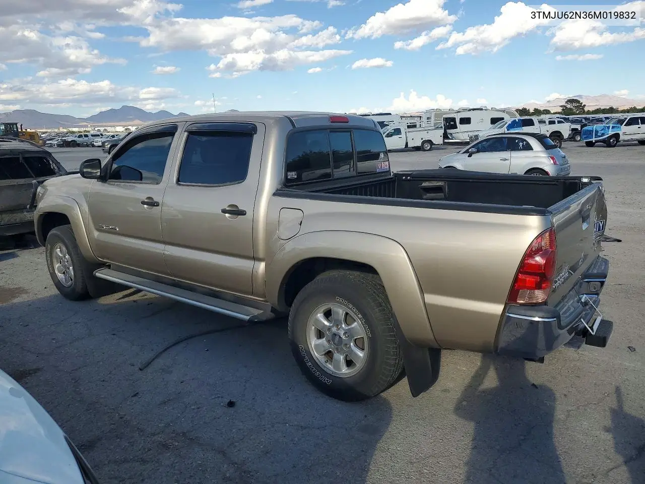 2006 TOYOTA TACOMA VIN 3TMJU62N36M019832 — фото 2