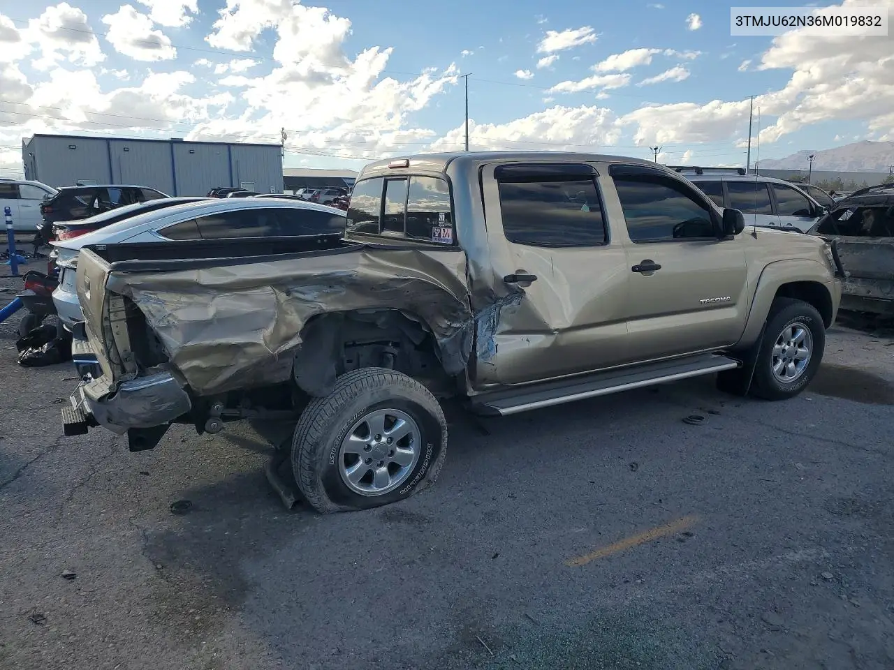 2006 TOYOTA TACOMA VIN 3TMJU62N36M019832 — фото 3