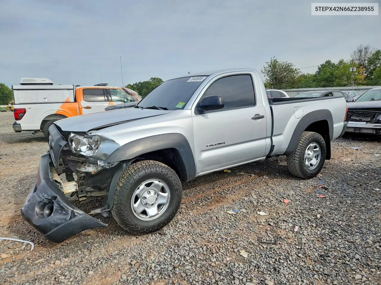 TOYOTA TACOMA 2006, VIN 5TEPX42N66Z238955