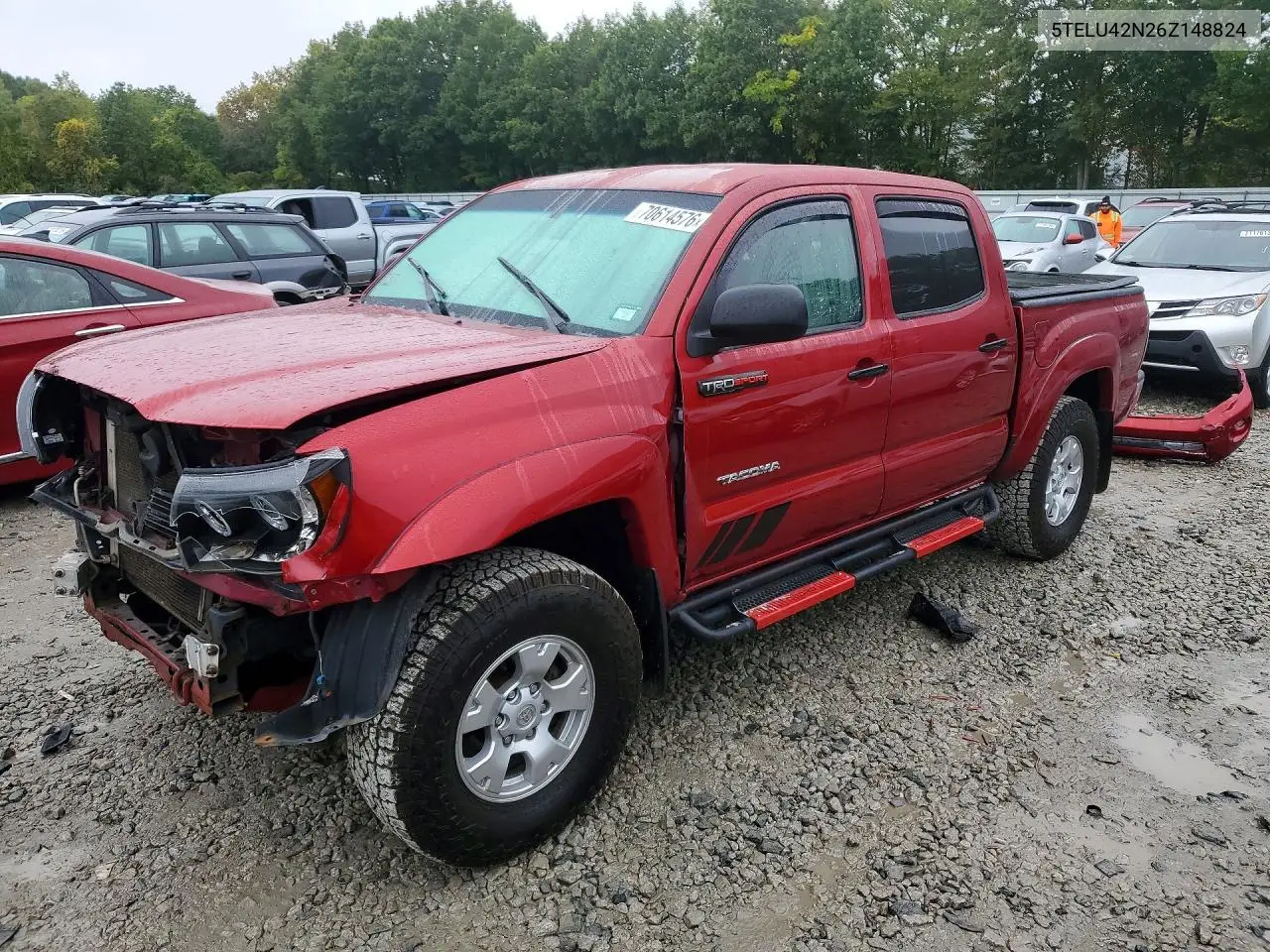 TOYOTA TACOMA 2006, VIN 5TELU42N26Z148824