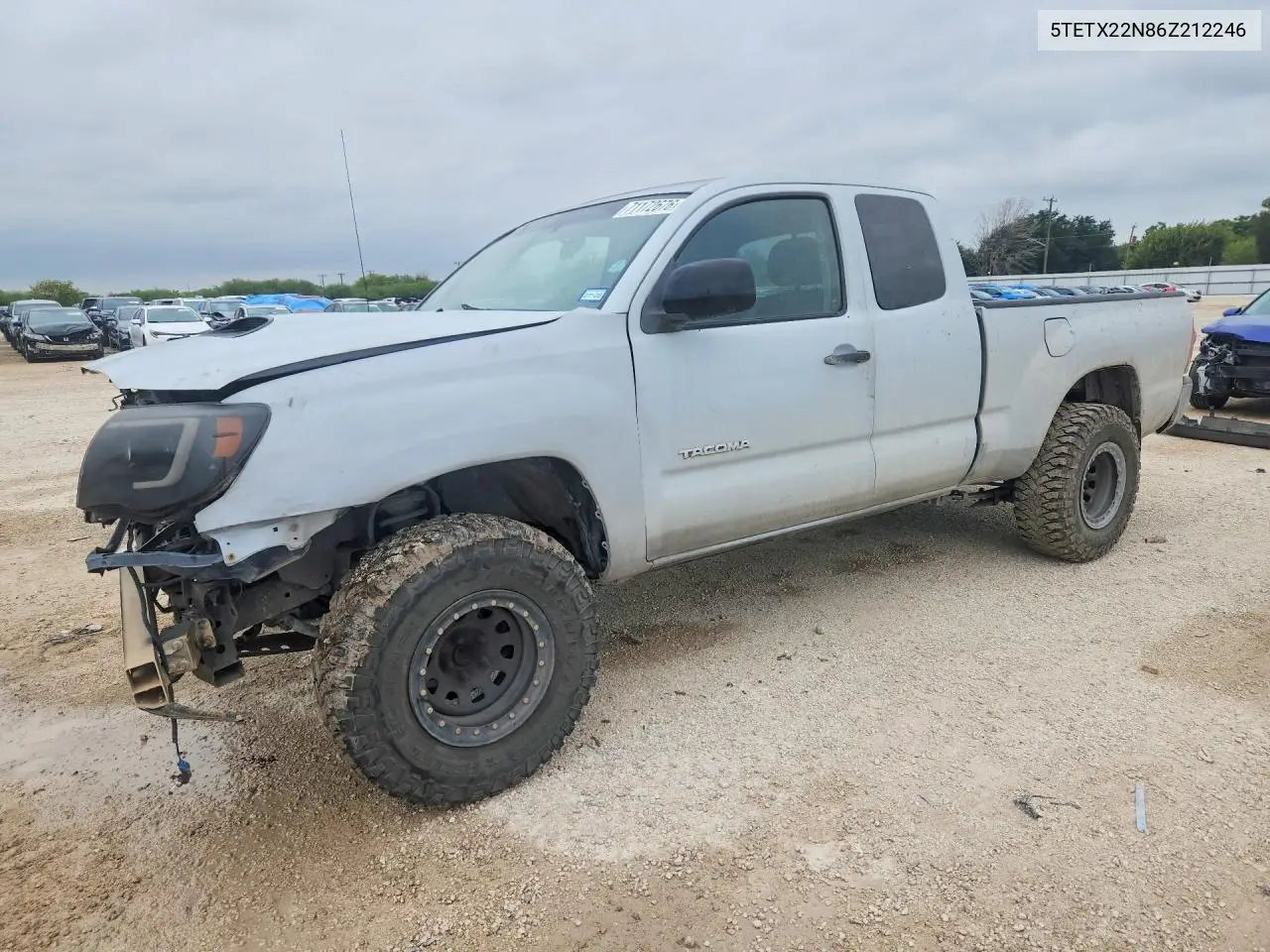 TOYOTA TACOMA 2006, VIN 5TETX22N86Z212246