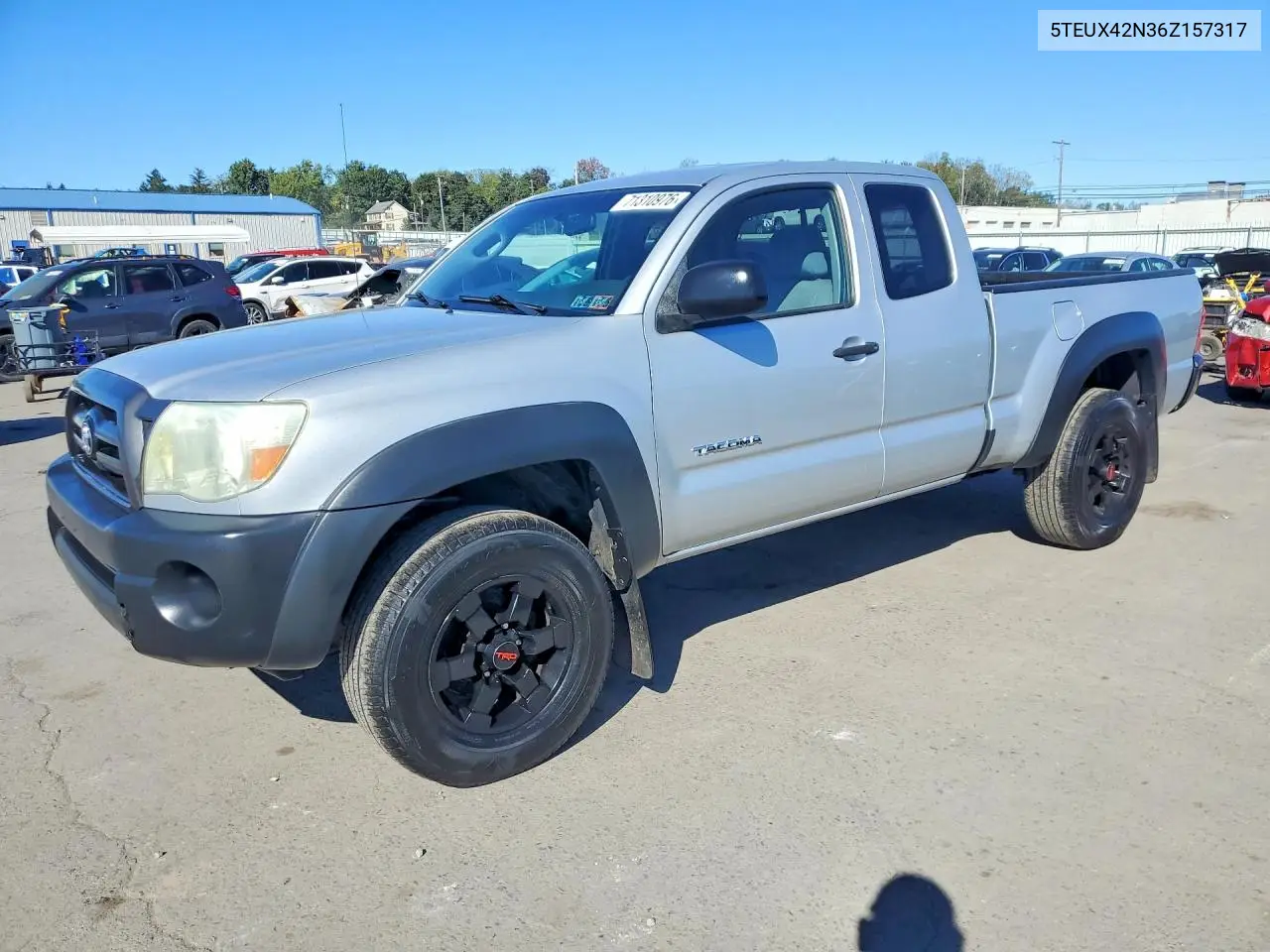 TOYOTA TACOMA 2006, VIN 5TEUX42N36Z157317