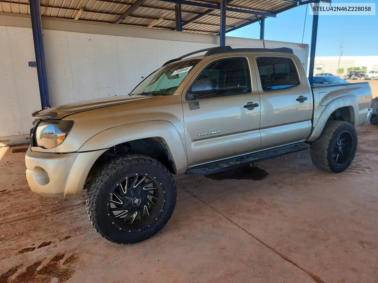 TOYOTA TACOMA 2006, VIN 5TELU42N46Z228058