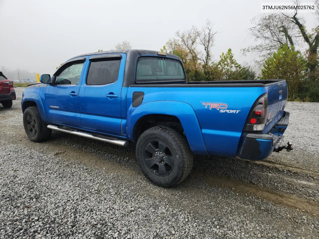 2006 TOYOTA TACOMA VIN 3TMJU62N56M025762 — фото 2