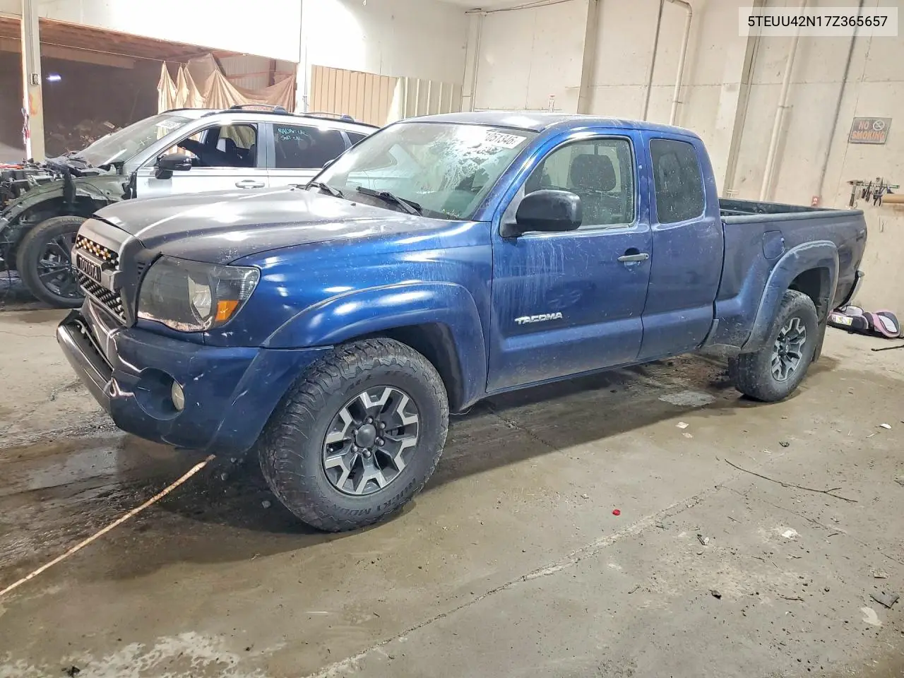 TOYOTA TACOMA 2007, VIN 5TEUU42N17Z365657