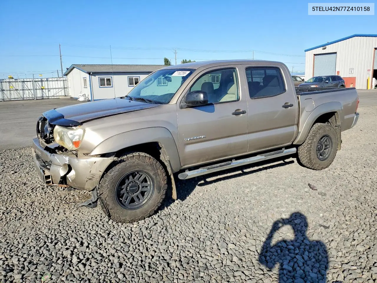 TOYOTA TACOMA 2007, VIN 5TELU42N77Z410158