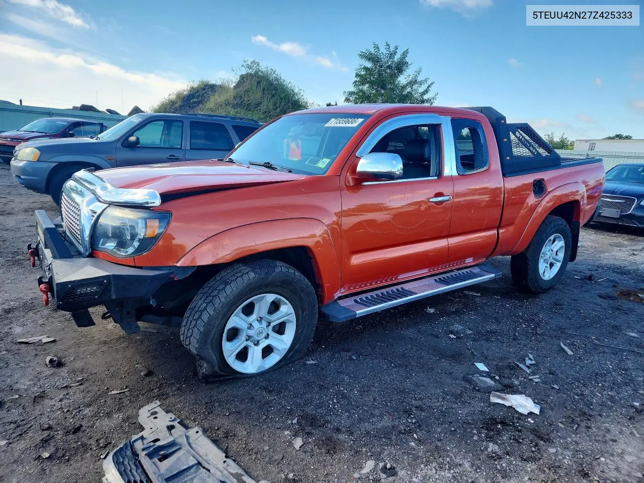 TOYOTA TACOMA 2007, VIN 5TEUU42N27Z425333