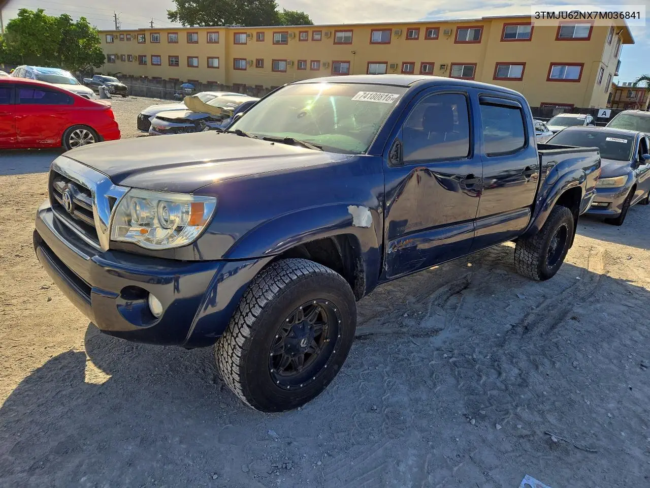 TOYOTA TACOMA 2007, VIN 3TMJU62NX7M036841