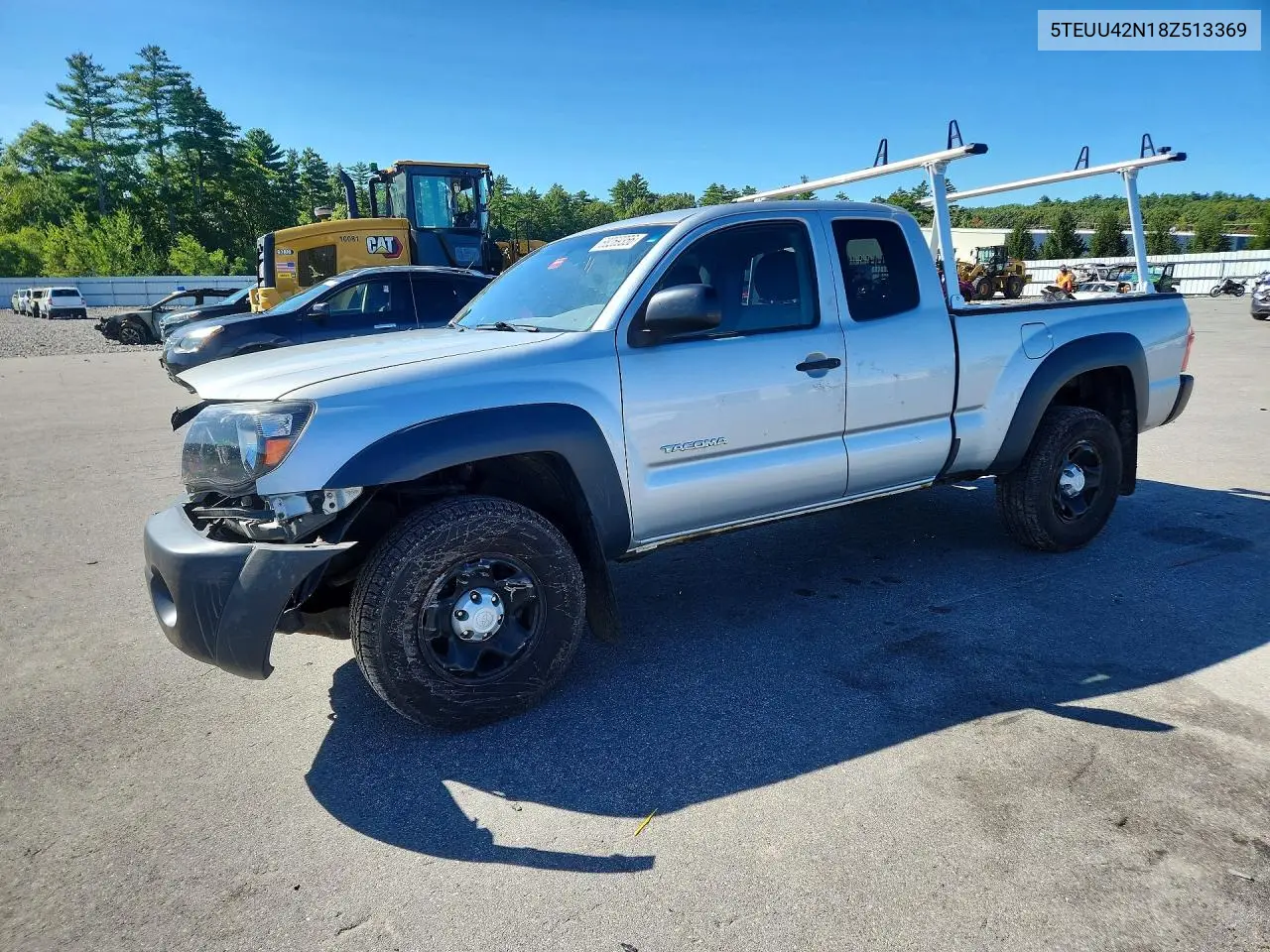 TOYOTA TACOMA 2008, VIN 5TEUU42N18Z513369