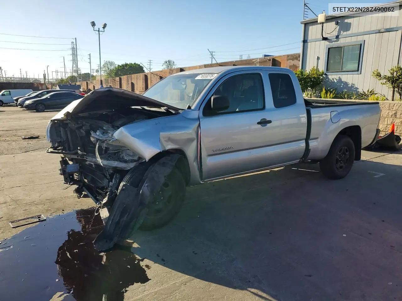 TOYOTA TACOMA 2008, VIN 5TETX22N28Z490062