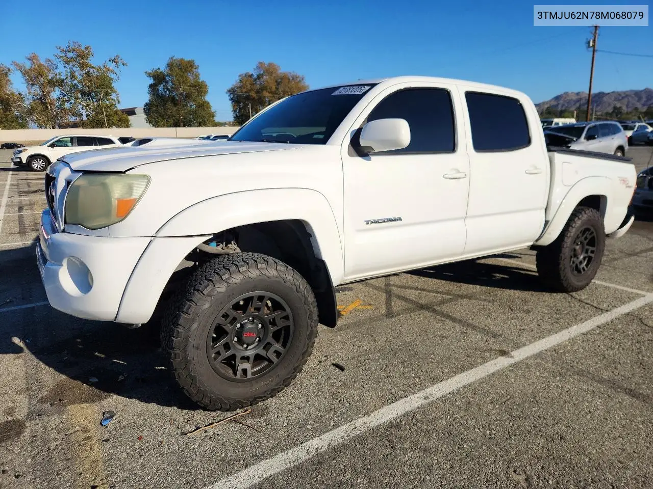 TOYOTA TACOMA 2008, VIN 3TMJU62N78M068079