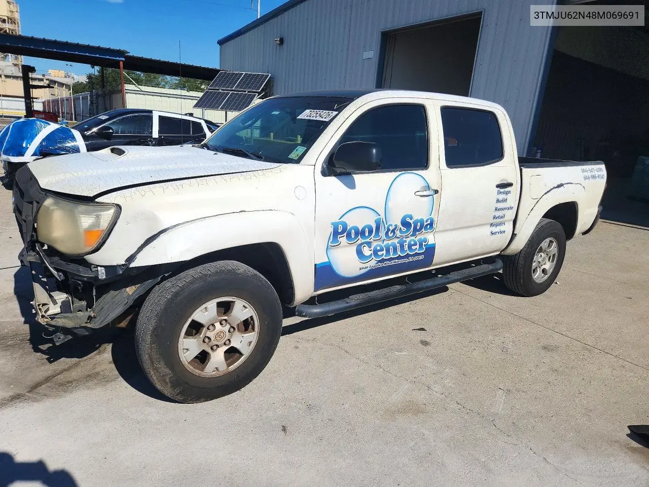 TOYOTA TACOMA 2008, VIN 3TMJU62N48M069691
