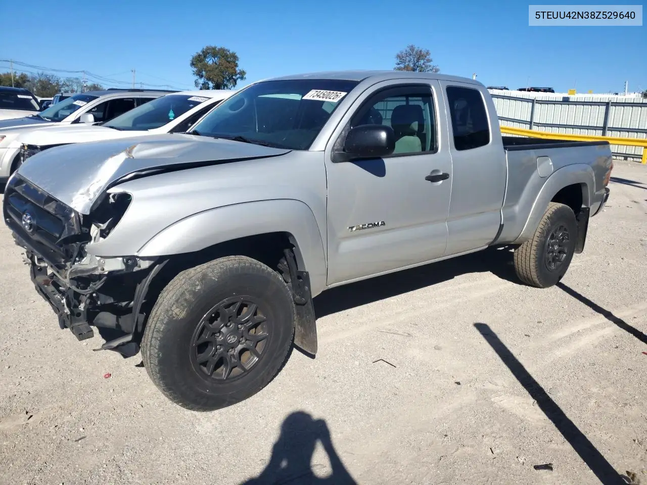 TOYOTA TACOMA 2008, VIN 5TEUU42N38Z529640