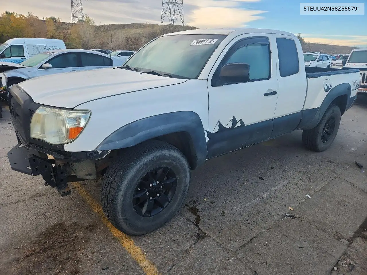 TOYOTA TACOMA 2008, VIN 5TEUU42N58Z556791