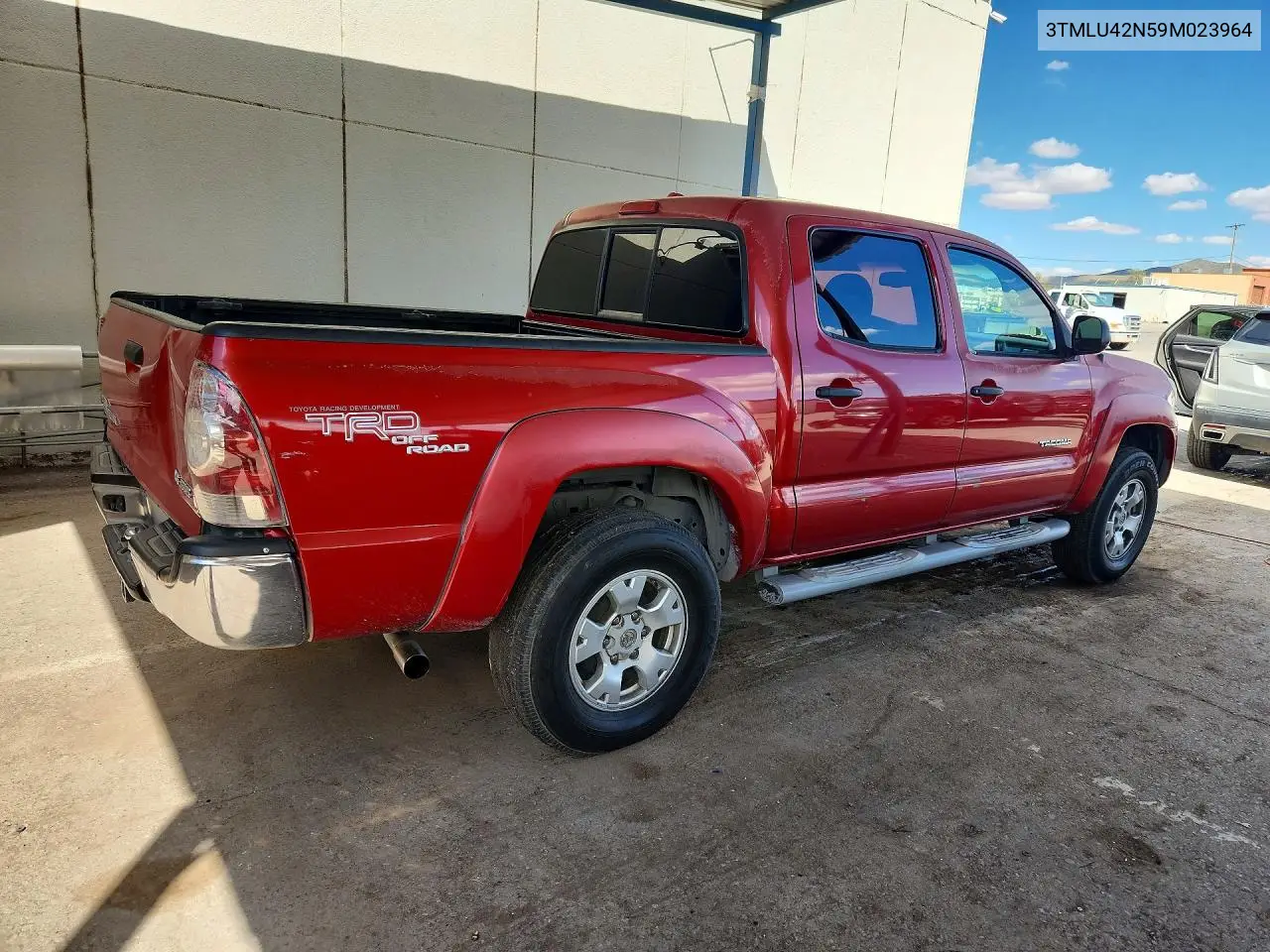 2009 TOYOTA TACOMA VIN 3TMLU42N59M023964 — фото 3