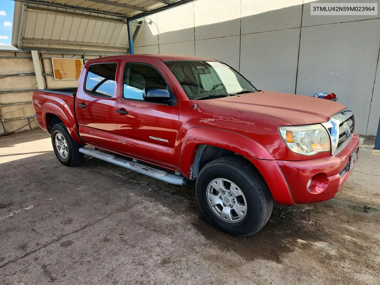 2009 TOYOTA TACOMA VIN 3TMLU42N59M023964 — фото 4