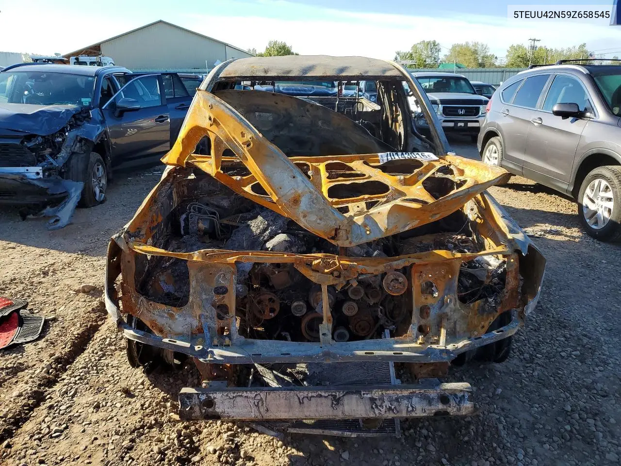 TOYOTA TACOMA 2009, VIN 5TEUU42N59Z658545