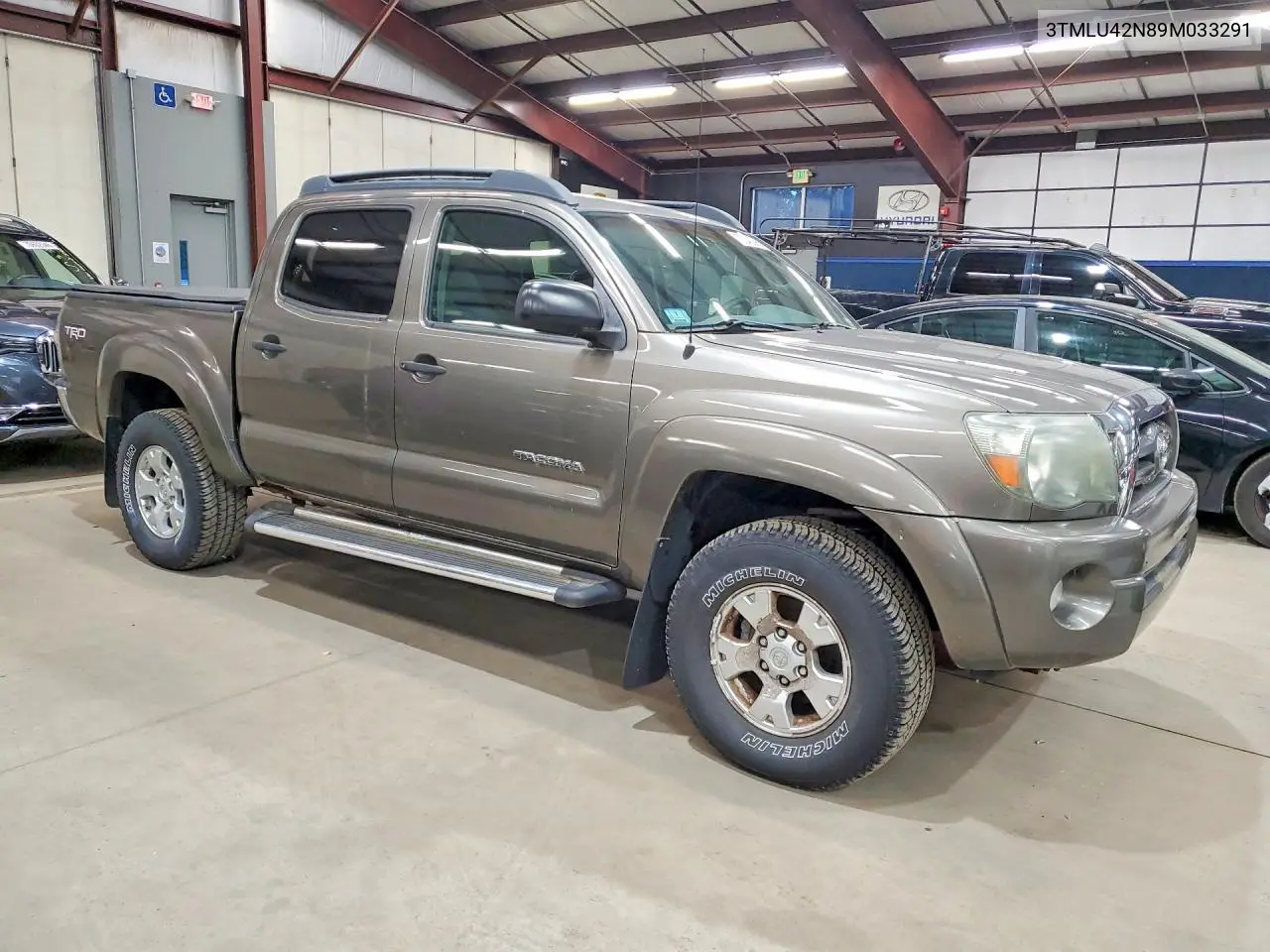 2009 TOYOTA TACOMA VIN 3TMLU42N89M033291 — фото 4