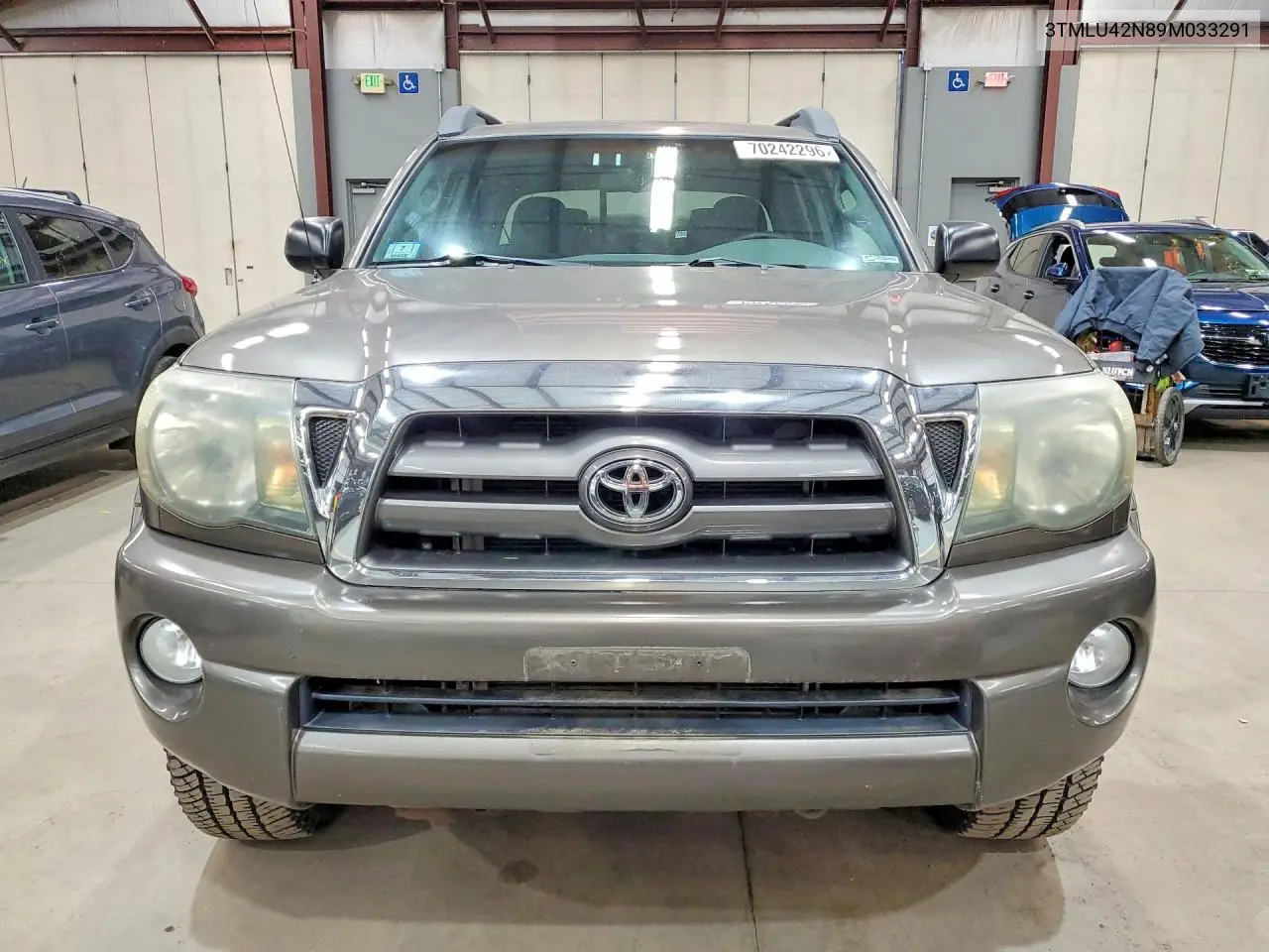2009 TOYOTA TACOMA VIN 3TMLU42N89M033291 — фото 5