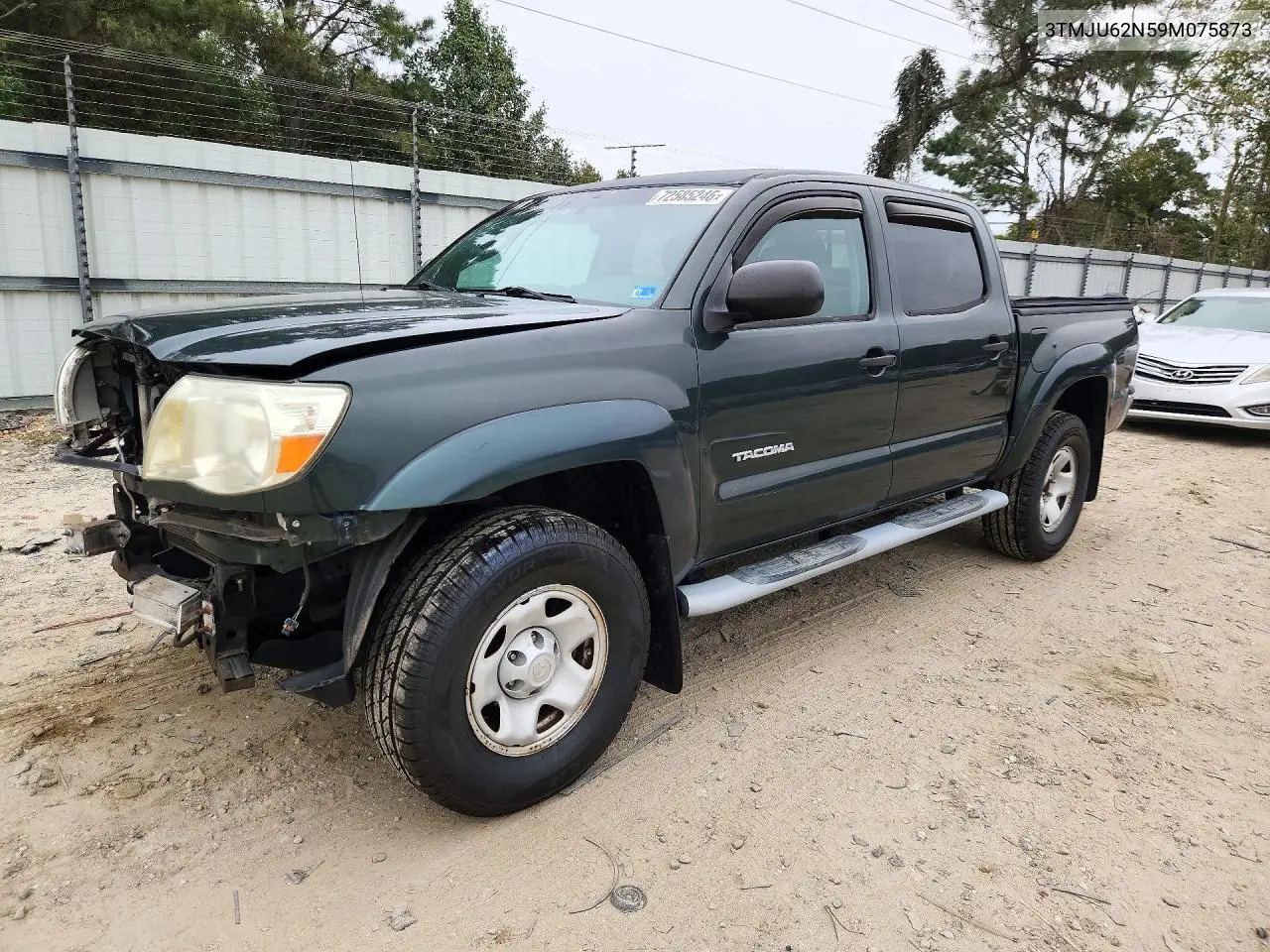 TOYOTA TACOMA 2009, VIN 3TMJU62N59M075873