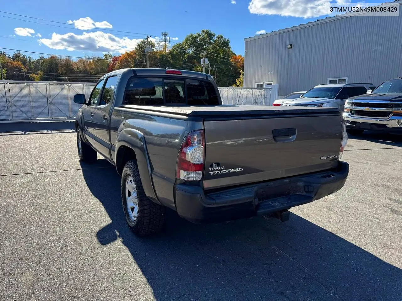 2009 TOYOTA TACOMA VIN 3TMMU52N49M008429 — фото 2