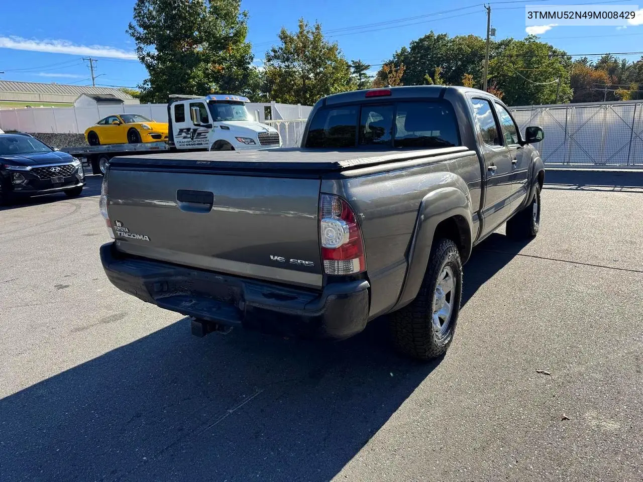 2009 TOYOTA TACOMA VIN 3TMMU52N49M008429 — фото 3