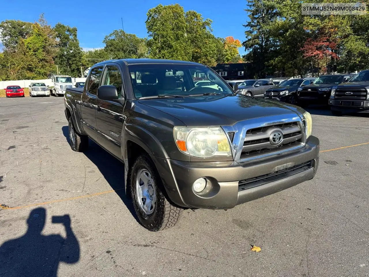 2009 TOYOTA TACOMA VIN 3TMMU52N49M008429 — фото 4