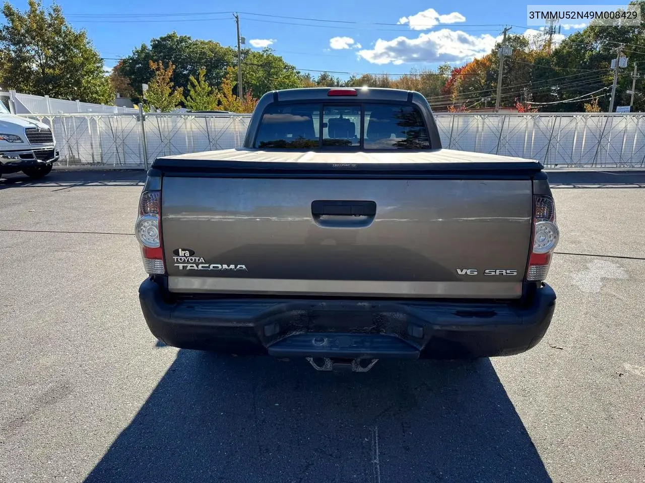 2009 TOYOTA TACOMA VIN 3TMMU52N49M008429 — фото 5