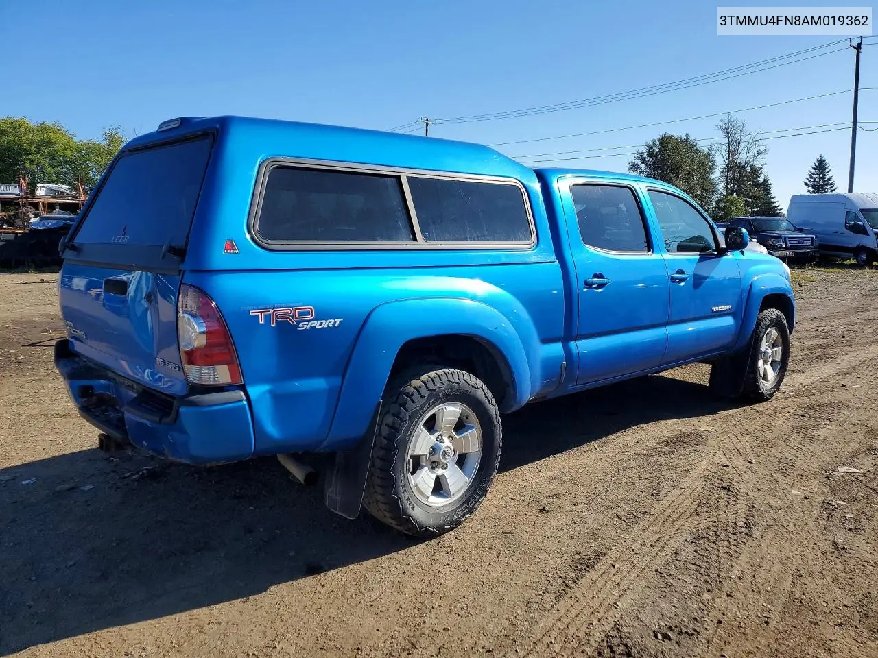 2010 TOYOTA TACOMA VIN 3TMMU4FN8AM019362 — фото 3
