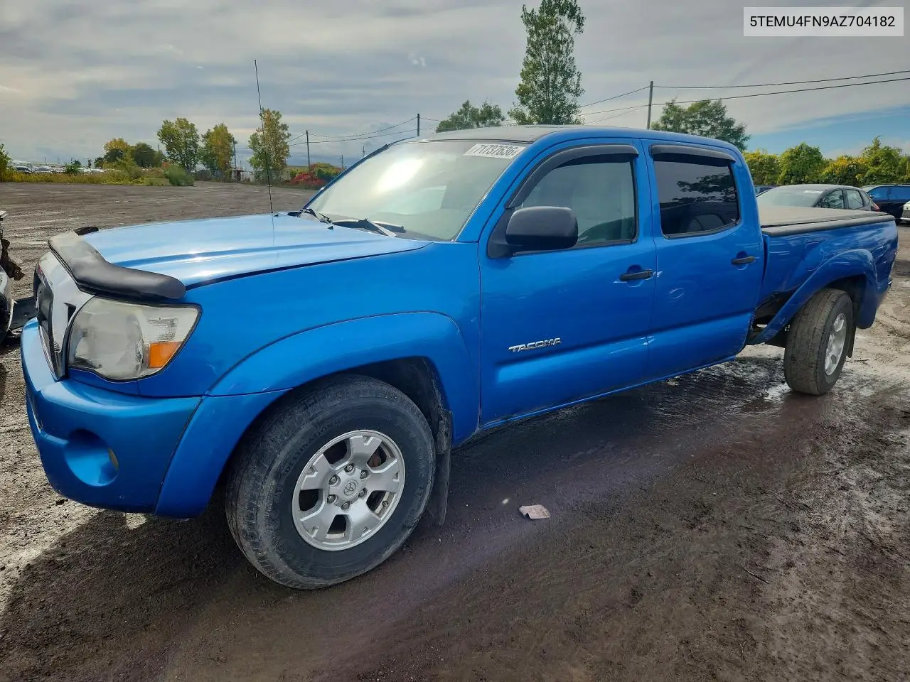 TOYOTA TACOMA 2010, VIN 5TEMU4FN9AZ704182