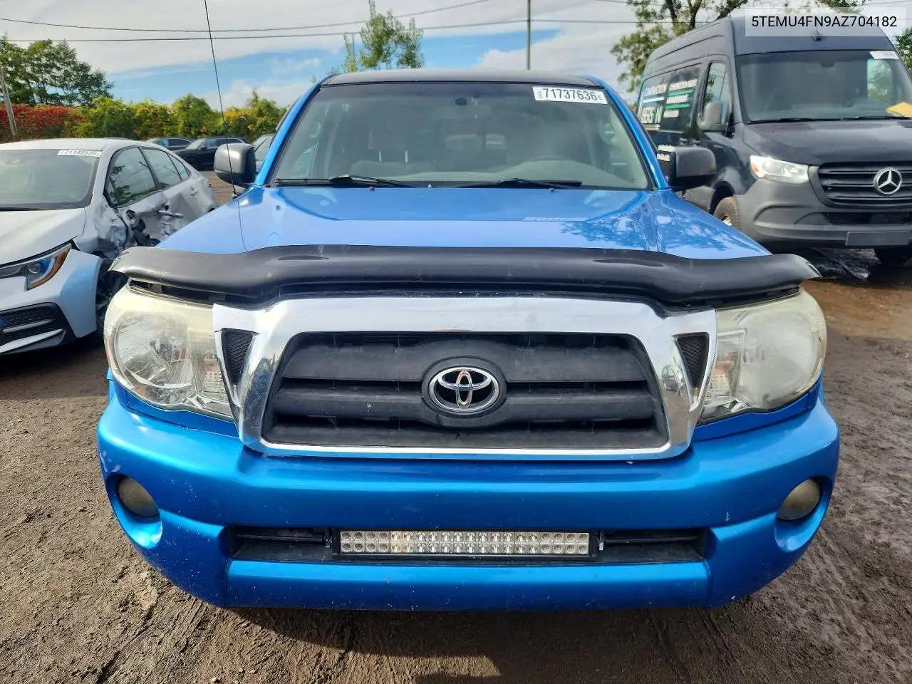 2010 TOYOTA TACOMA VIN 5TEMU4FN9AZ704182 — фото 5